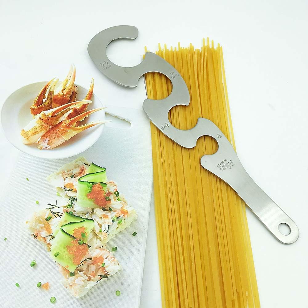 Spaghetti Measure Nhthy Stainless Steel Spaghetti Ruler, Kitchen Pasta ...