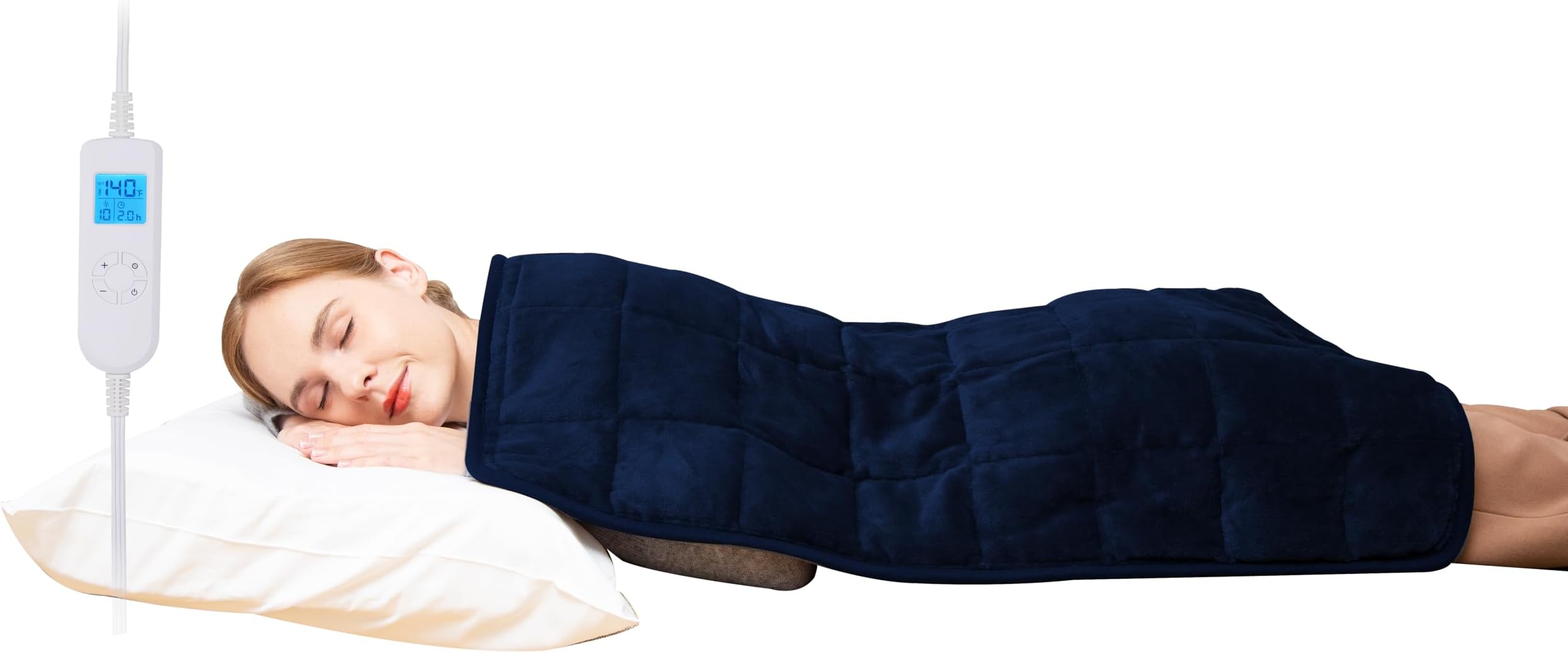 ZXU Weighted Heating Pad, XL King Size Electric Hot Heated