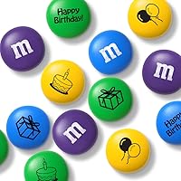 Vista 2 de M&M'S WORLD Caja de regalo de feliz cumpleaños de chocolate con leche