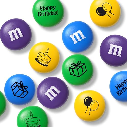 Miniatura 2 de M&M'S Caja de regalo de feliz cumpleaños de chocolate con leche