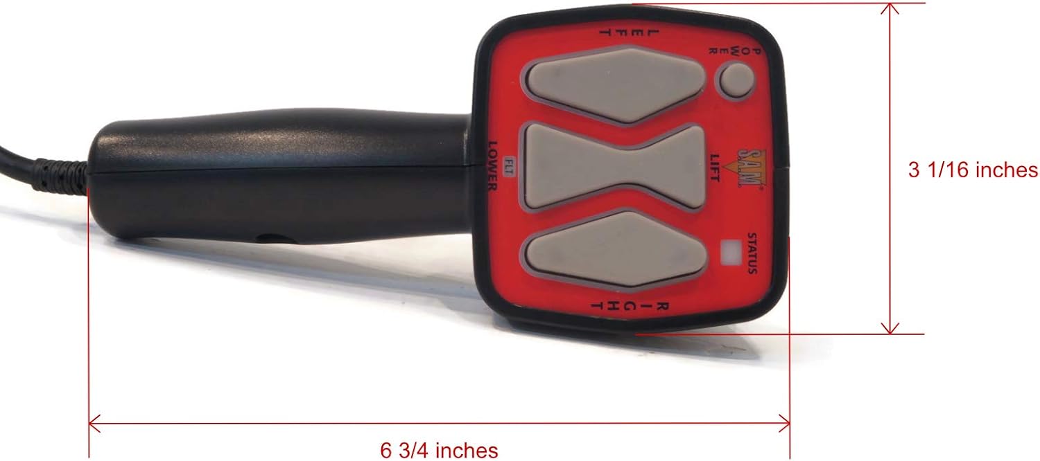 The ROP Shop Handheld Straight Blade Plow Controller for Fisher 9400 Snow