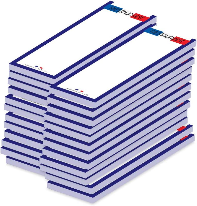 Belle Vous Carnet De Commande De 100 Feuilles Pour Restaurant (Lot De