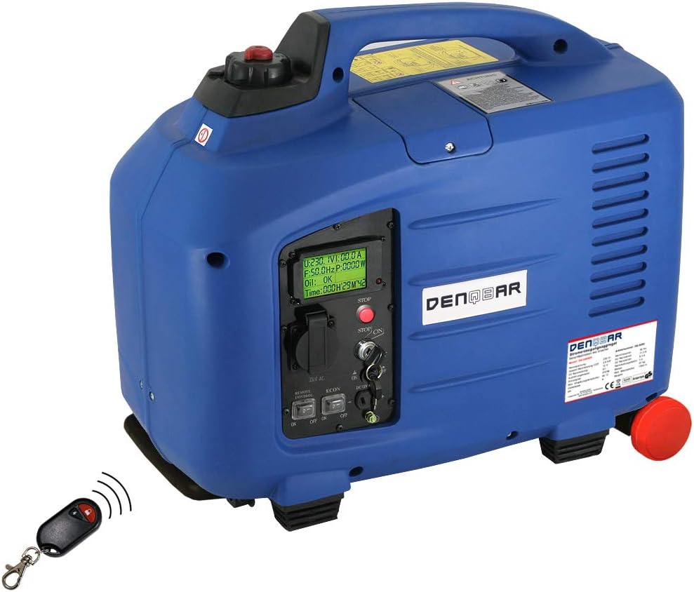Denqbar 2.8 kW E-Start & Remote Silent Suitcase Digital Inverter Generator