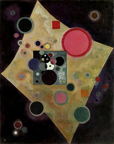 Posterazzi Accent in Pink 1926 Poster Print by Wassily Kandinsky, (24 x 36)
