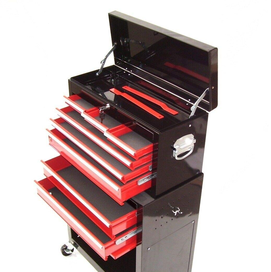 Carrello portautensili con 8 cassetti 06197 con attrezzi AWZ