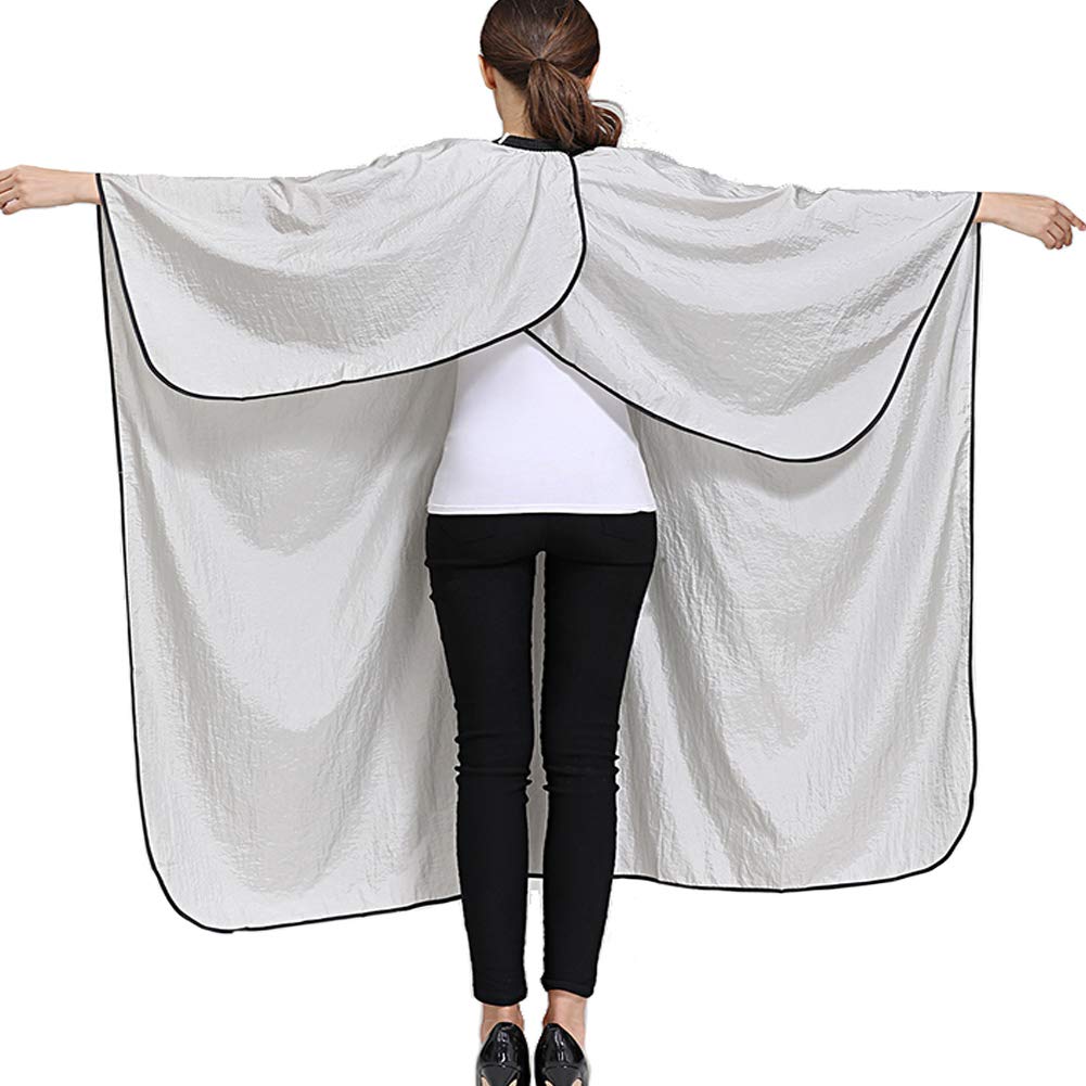 Alta Qualità Mantella Per Tagliare I Capelli Taglio Adulto Salone Barbiere Parrucchiere Cape Taglio Di Capelli Capo Impermeabile Abito Di Tintura Professionale Parrucchiera Strumento,A,3PCS
