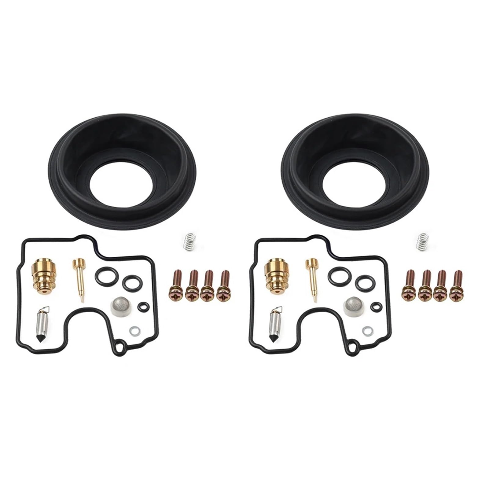 2 Kits De Reparación Y Reconstrucción Carburador para Motocicleta para Suzuki para VL1500 para VL800 Diafragma