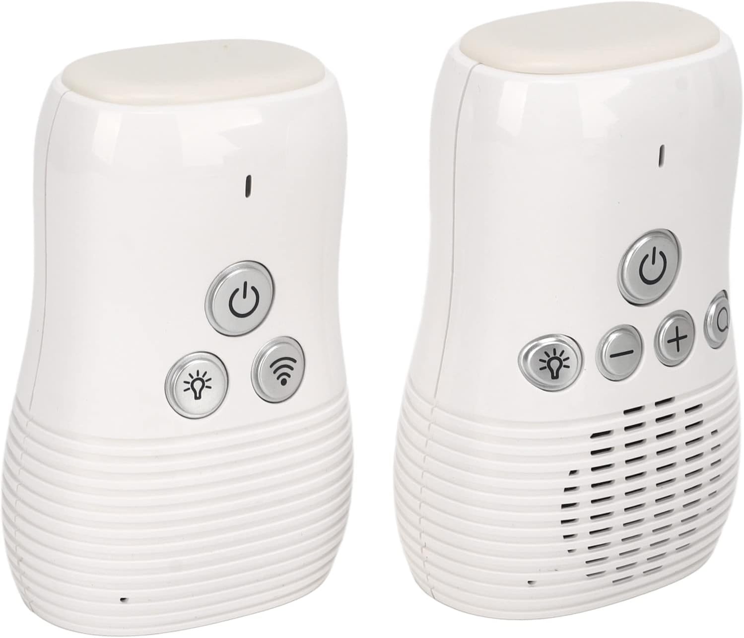 Baby Monitor, Audio Baby Monitor ABS White Two Way Intercom for Baby Room (US Plug)