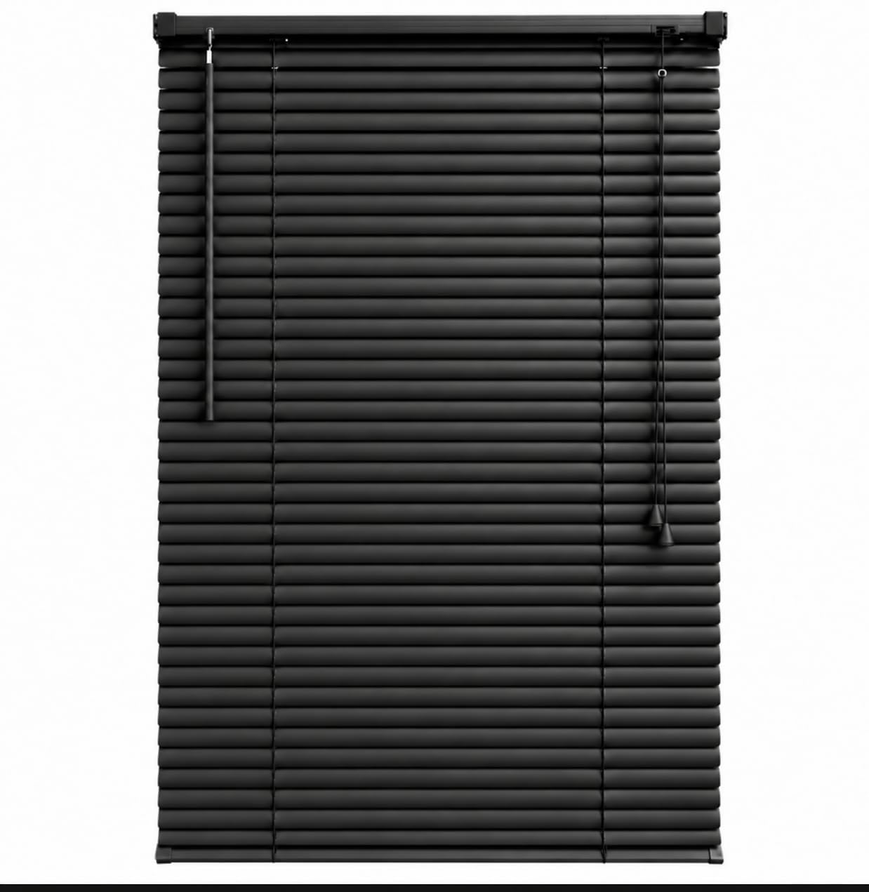 Ruby Deals PVC Venetian Blind Blinds Window (Black 150W x 150H cm) โ image 1