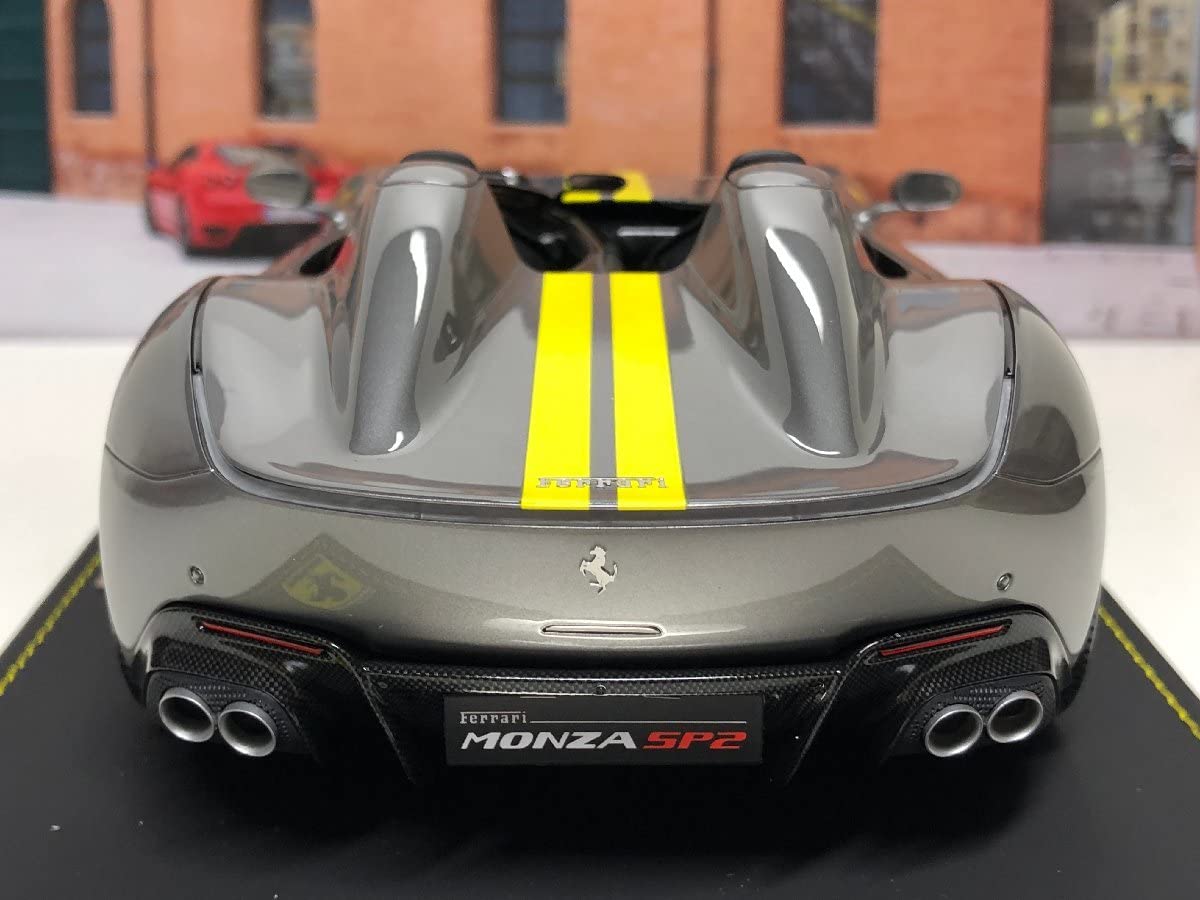 Amazon | BBR 1/18 Ferrari MONZA SP2 Grigio Ferro フェラーリ