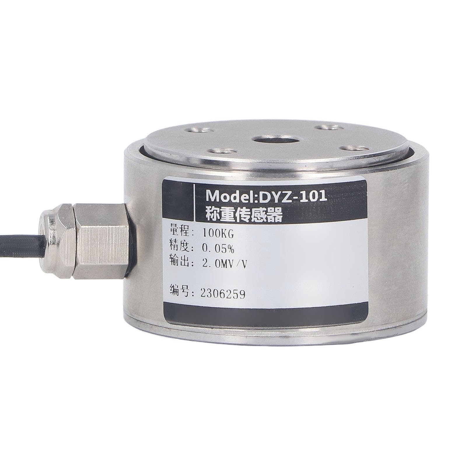 Sensore Cella Di Carico A Bottone In Acciaio Inox - Per Misurare Forza Di Compressione E Tensione - Foto 2