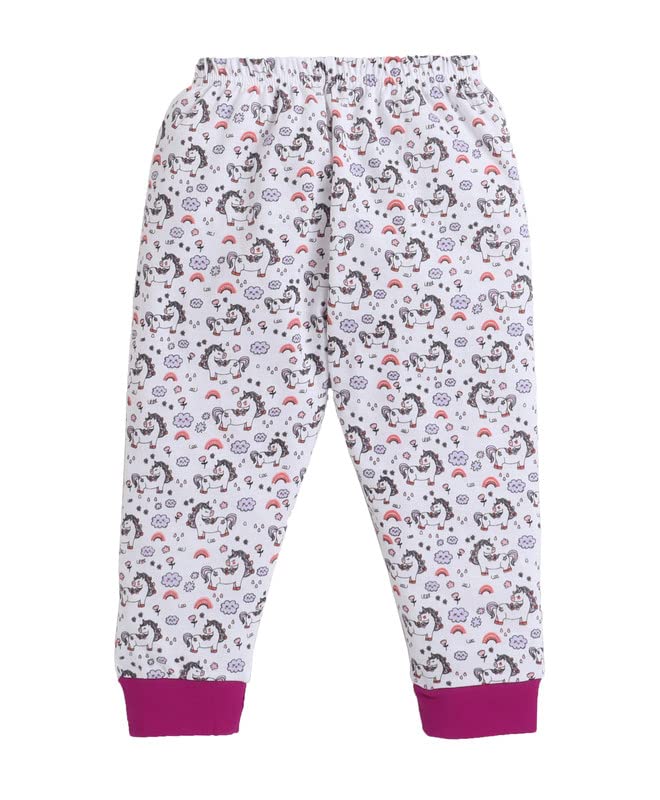 Image of BUMZEE Girl's Cotton Top and Pajama Set