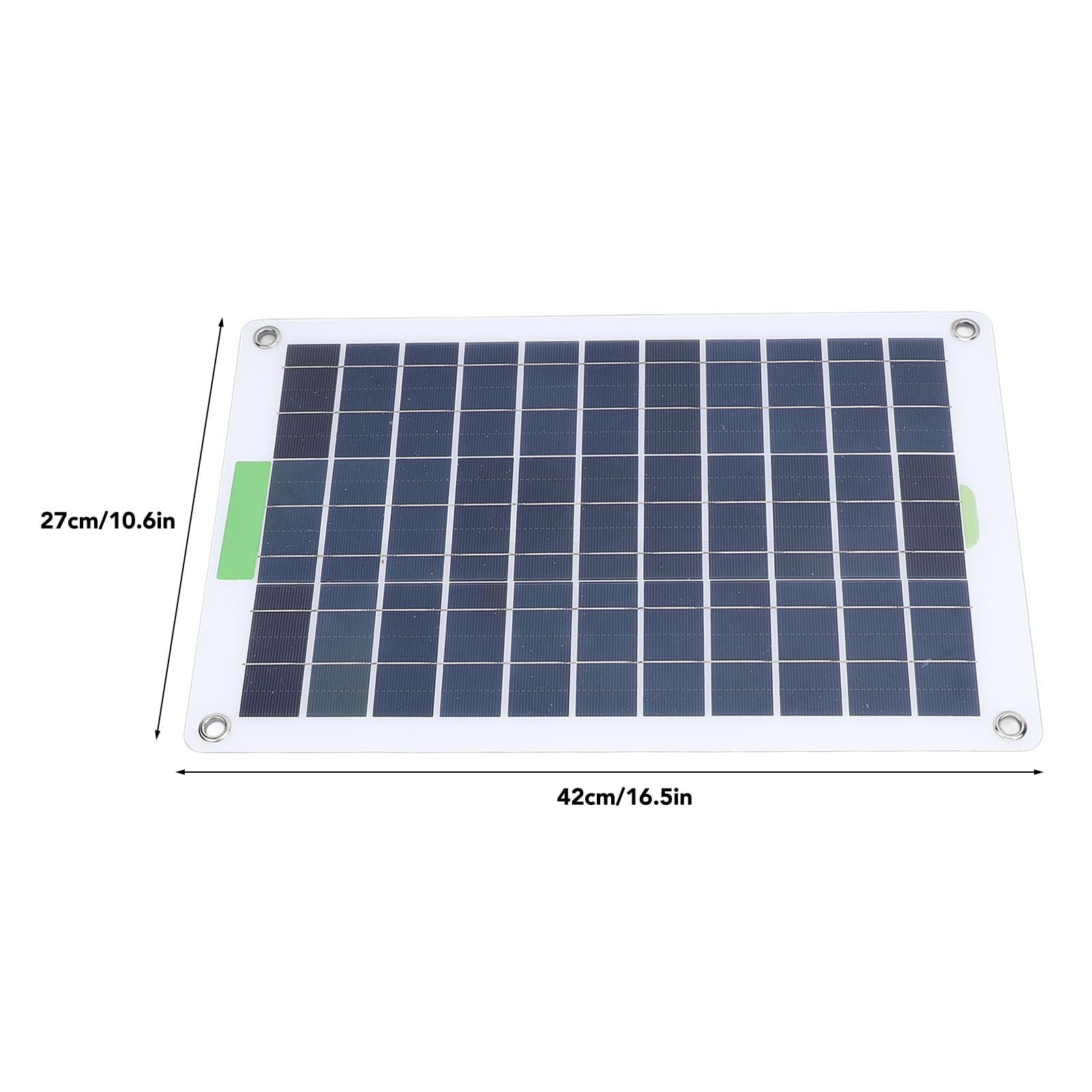Zestaw Solarnej Pompy Wodnej, Krzem Monokrystaliczny 100 W Panel Słoneczny Udźwig 5 M Cicha Pompa Fontannowa Zasilana energią słoneczną ze Schowkiem do Przechowywania Energii, do