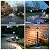 LONEDRUID Dusk to Dawn Outdoor Lamp Post Lights Waterproof Exterior Pole Lantern Lighting Fixtures with 3-Inch Pier Mount Base for Garden Patio Yard Pathway Driveway