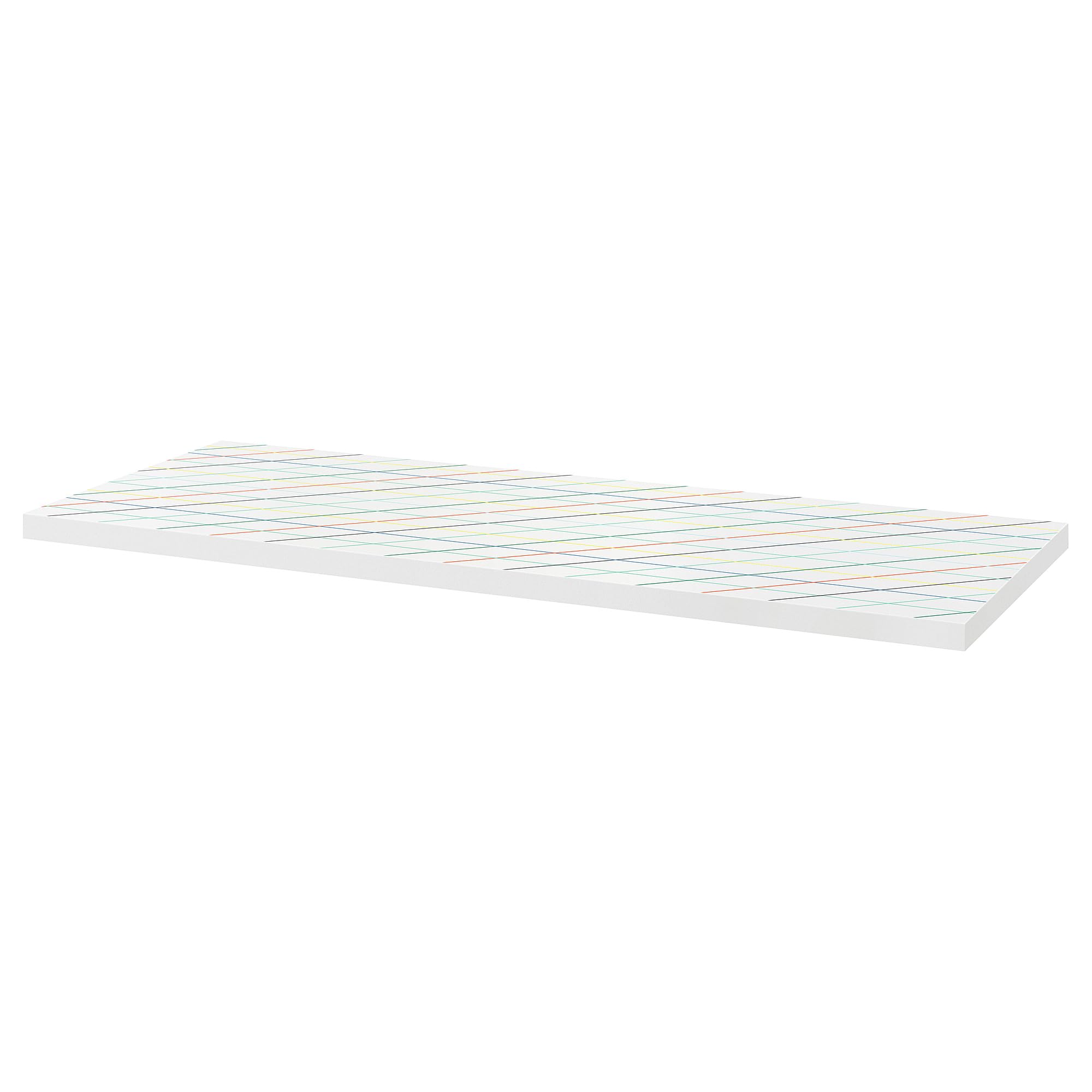 Plateau de table 140x60 cm LAGKAPTEN multicolore pour aménager un coin télétravail