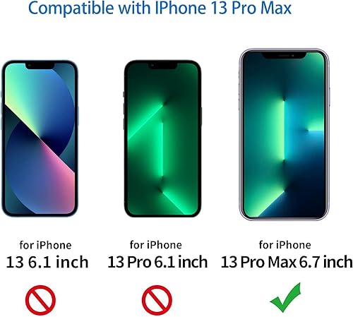 Miniatura 9 de Zgxhga Reemplazo de cristal de pantalla compatible con iPhone 13 Pro Series de 6.1 pulgadas, kit de pantalla de repuesto con herramientas de
