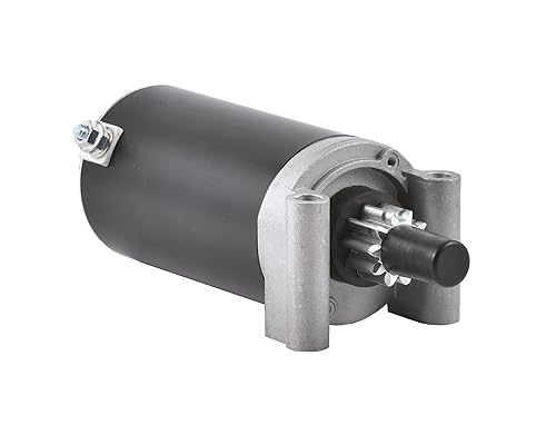 Miniatura 2 de Nuevo motor de arranque 5801 Piñón de 10 dientes compatible con Cub Cadet i1046 i1050 Holland G4050 G4030 Toro Kohler Twin #32-098-01 410-21069