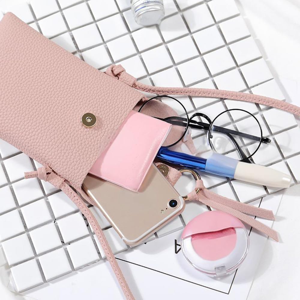 الاقتصادي - شنطة موبايل صغيرة للنساء، شنطة كروس عمودية قابلة ل... - view 3