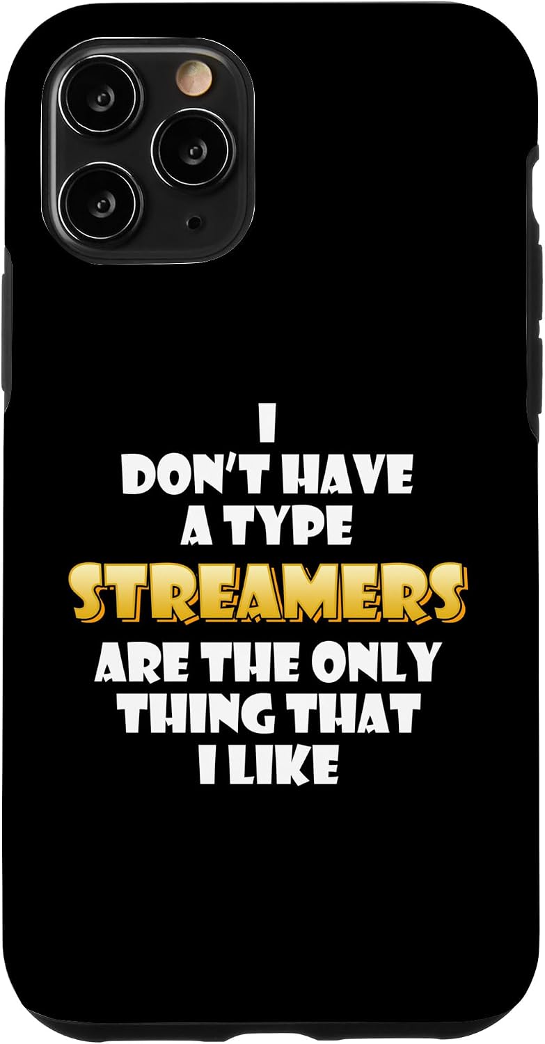 Streamer Meme Costume Funny Video Game IRL Streamers Clips Case for iPhone 11 Pro