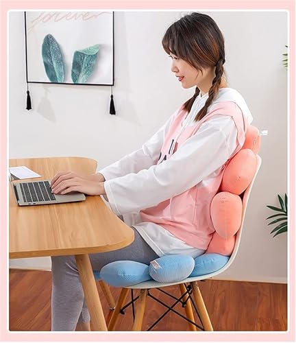 Miniatura 3 de WYIKE Bonita almohada en forma de flor, cojín de flor, almohada de lectura y ocio y almohada cómoda, cojín de coche (blanco, 15.7in*15.7in)