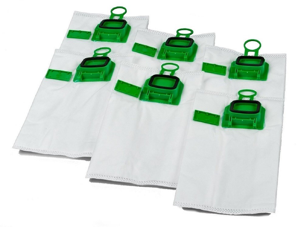 Casag Vacuum Cleaner Bags, Compatible with Vorwerk Kobold VK140 and Vk150, 6 Pieces