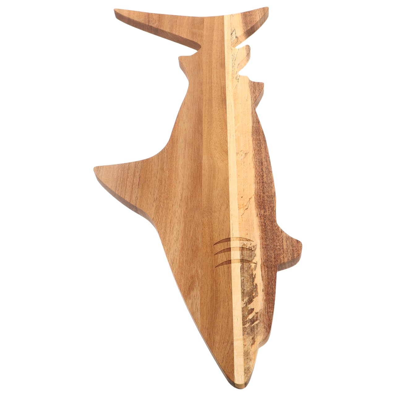 Planche à charcuterie en requin en bois rustique de qualité
