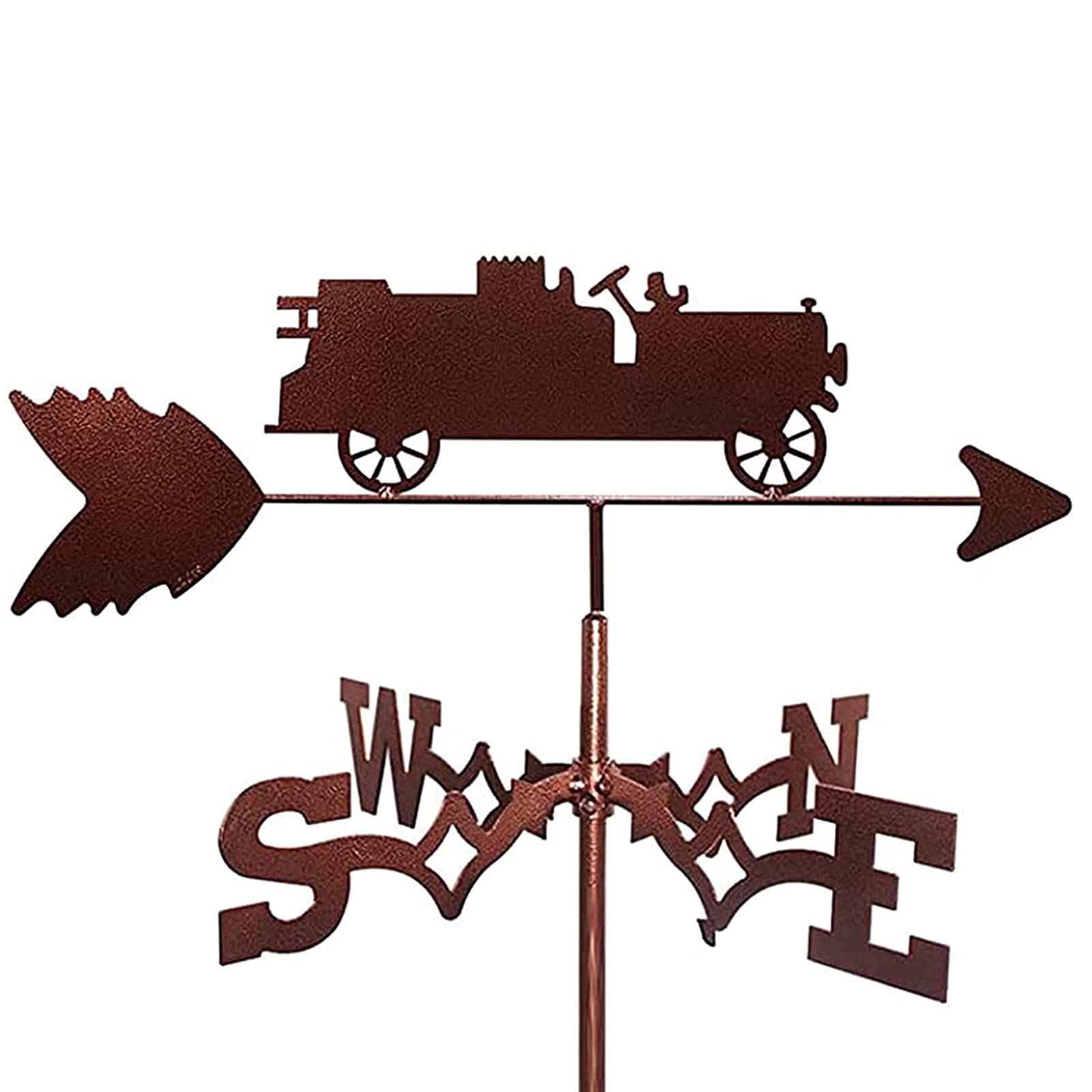 TAXXII Bullfight Weathervane Metal Weather Vane Garden Wind Vintage Hollow Direction Indicator for Outdoor Iron Roof Yard Decoration
