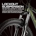 CRADIAC - Alpha LITE | 21 Speed Shimano Gear MTB Cycle | 18 INCH Aluminium Frame | Dual Disc Brakes| Front Suspension | 27.5" Inch Mountain Cycle| Ideal for 15+ Years Men/Boys | Military Green gallery image