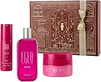 O Boticário Kit Natal 2024 Egeo Dolce - Colônia 90 ml, Hidratante Corporal 250 gr, Body Spray 100 ml
