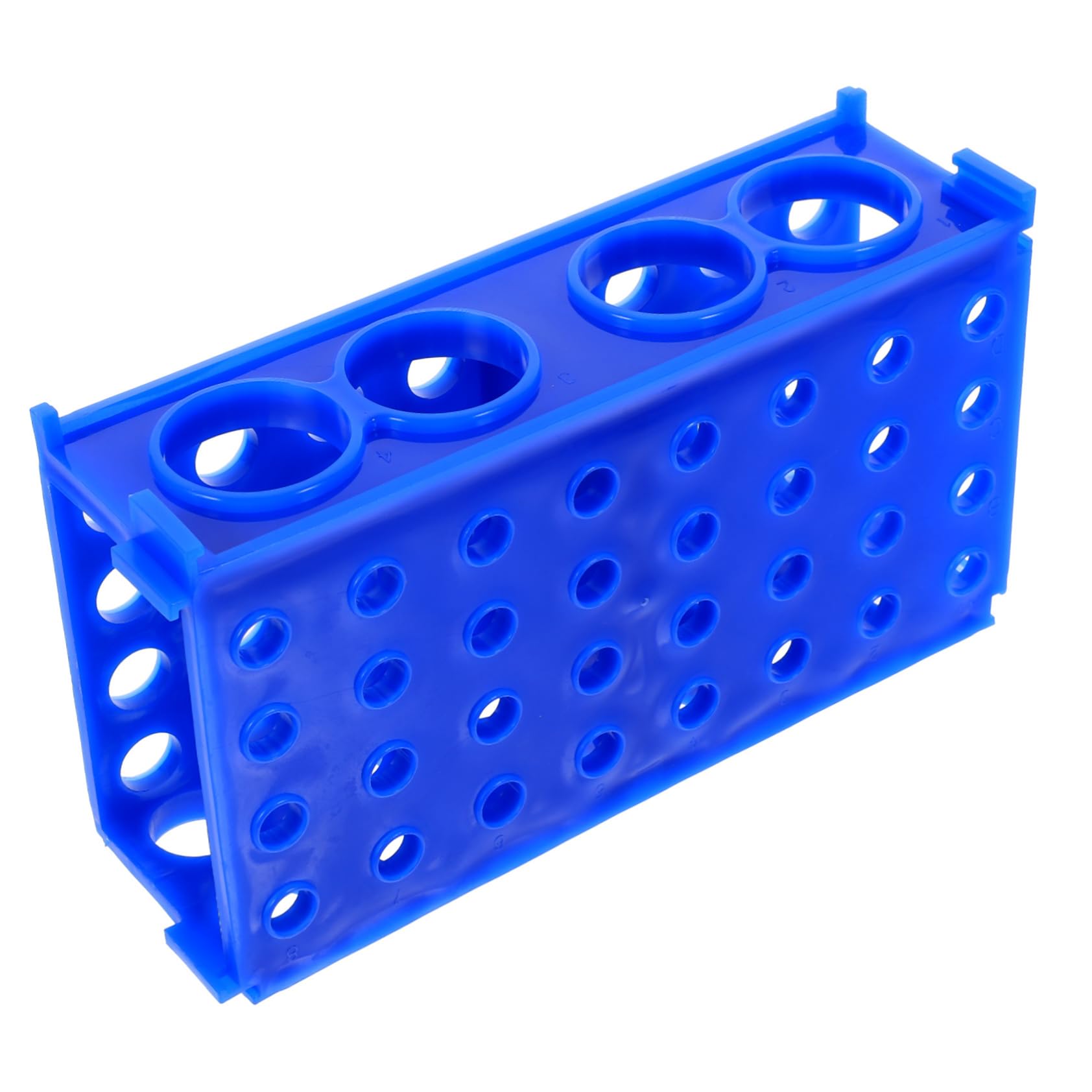 Gatuida 5piezas Gradilla Para Tubos De Ensayo Reutilizable Soporte Estable Para Tubos De Muestreo Organización Laboratorio Para Biología y Química
