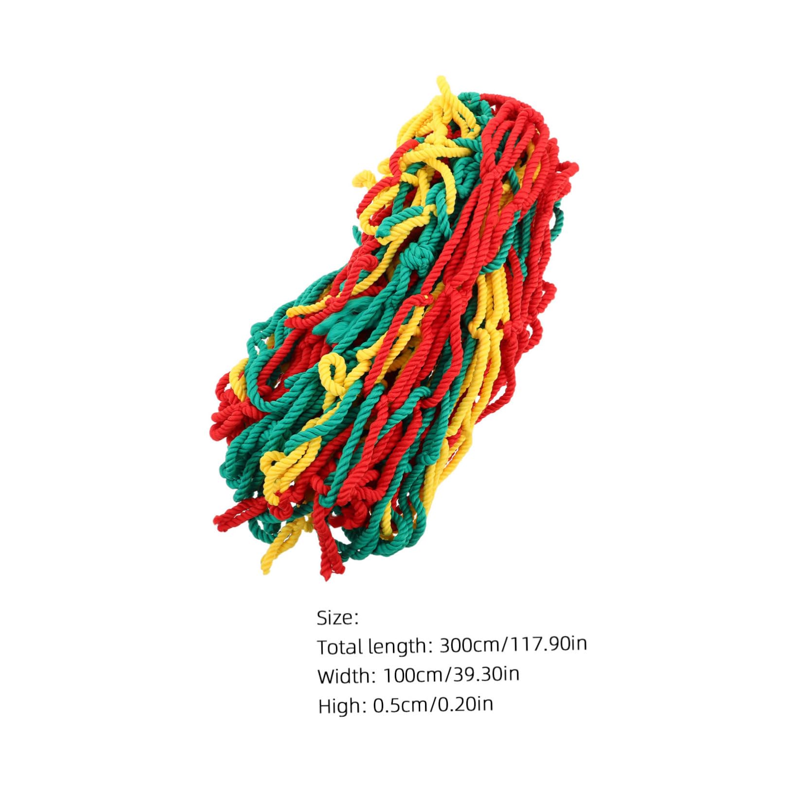 SUPVOX Outdoor Child Safety Net Garden Protection Net 1m x 3m Nylon Rope Netting Stairway Safety Guard for Balcony Decorative Climbing Net for Boys and Girls