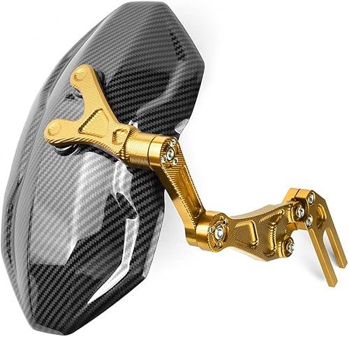 Miniatura 6 de GIUIN Universal Electric Motorcycle Rear Mudguard Splash for CB400 650R CRF1000 MT03 Xmax 300 125 Black