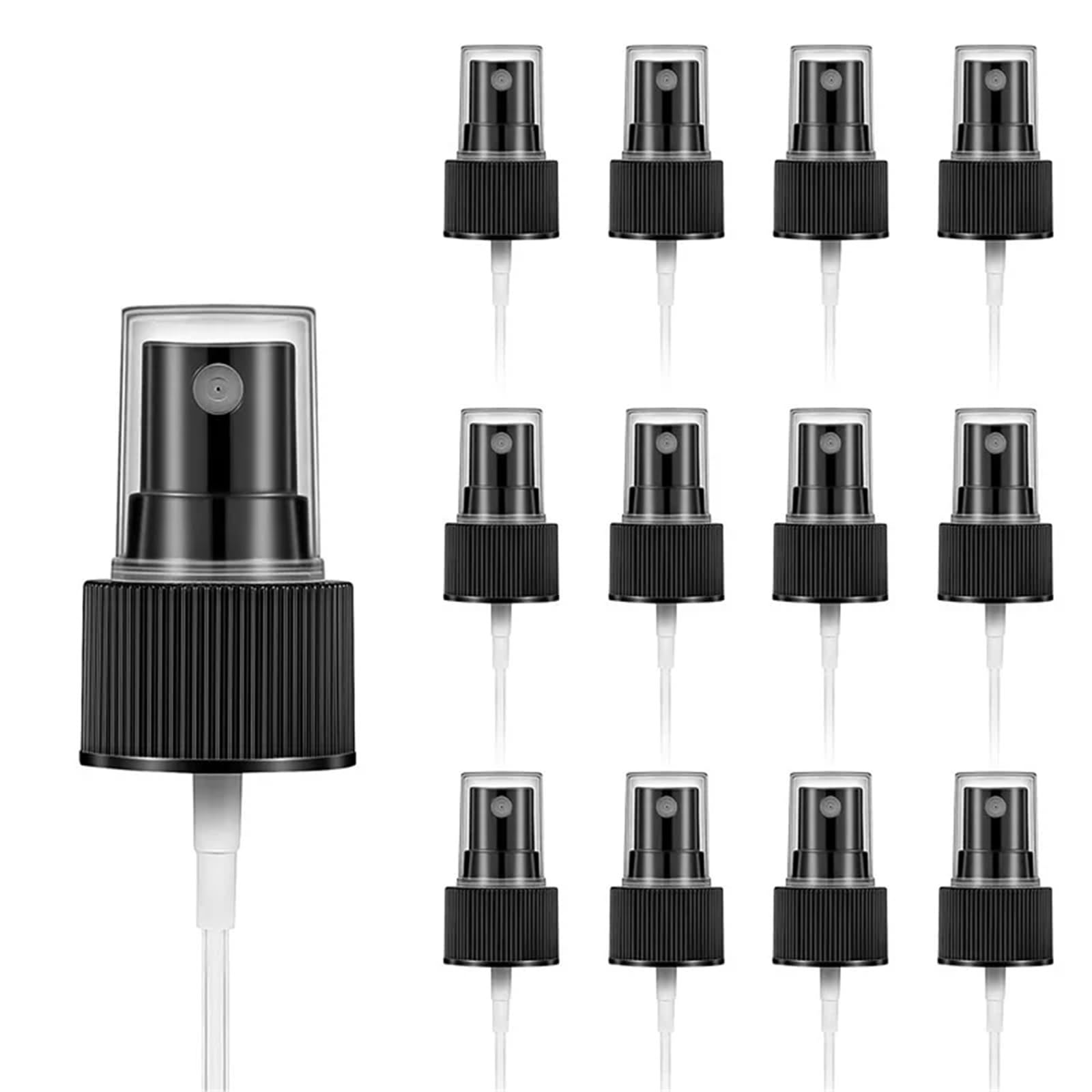XIEHYA 10Pcs Spray Bottle Replacement Pump Oils Sprayer Tops For Fine Mist Cosmetic Atomizer 24mm For Bottles