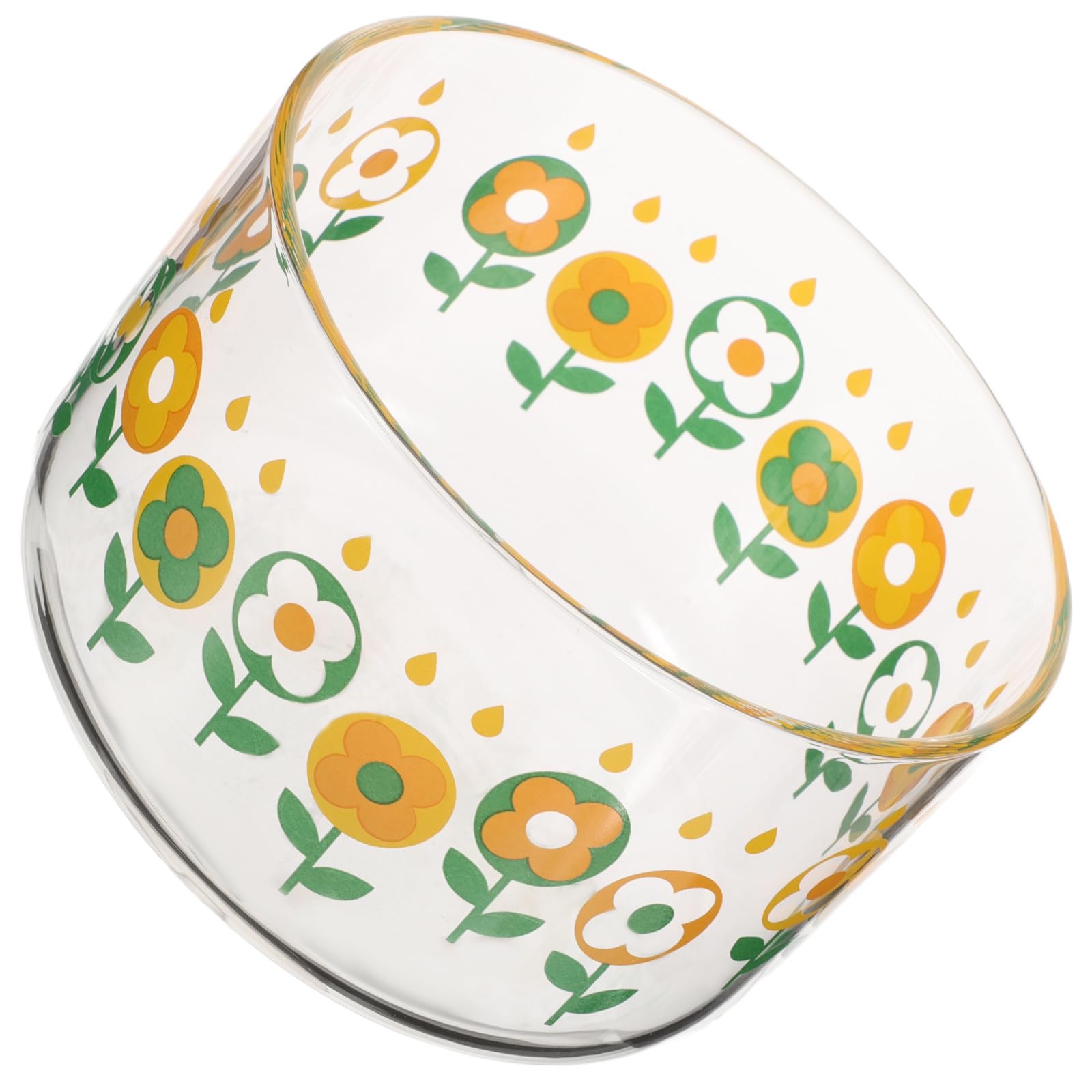 Cuenco de vidrio pequeño YARNOW para ensaladas frutas y postres caseros