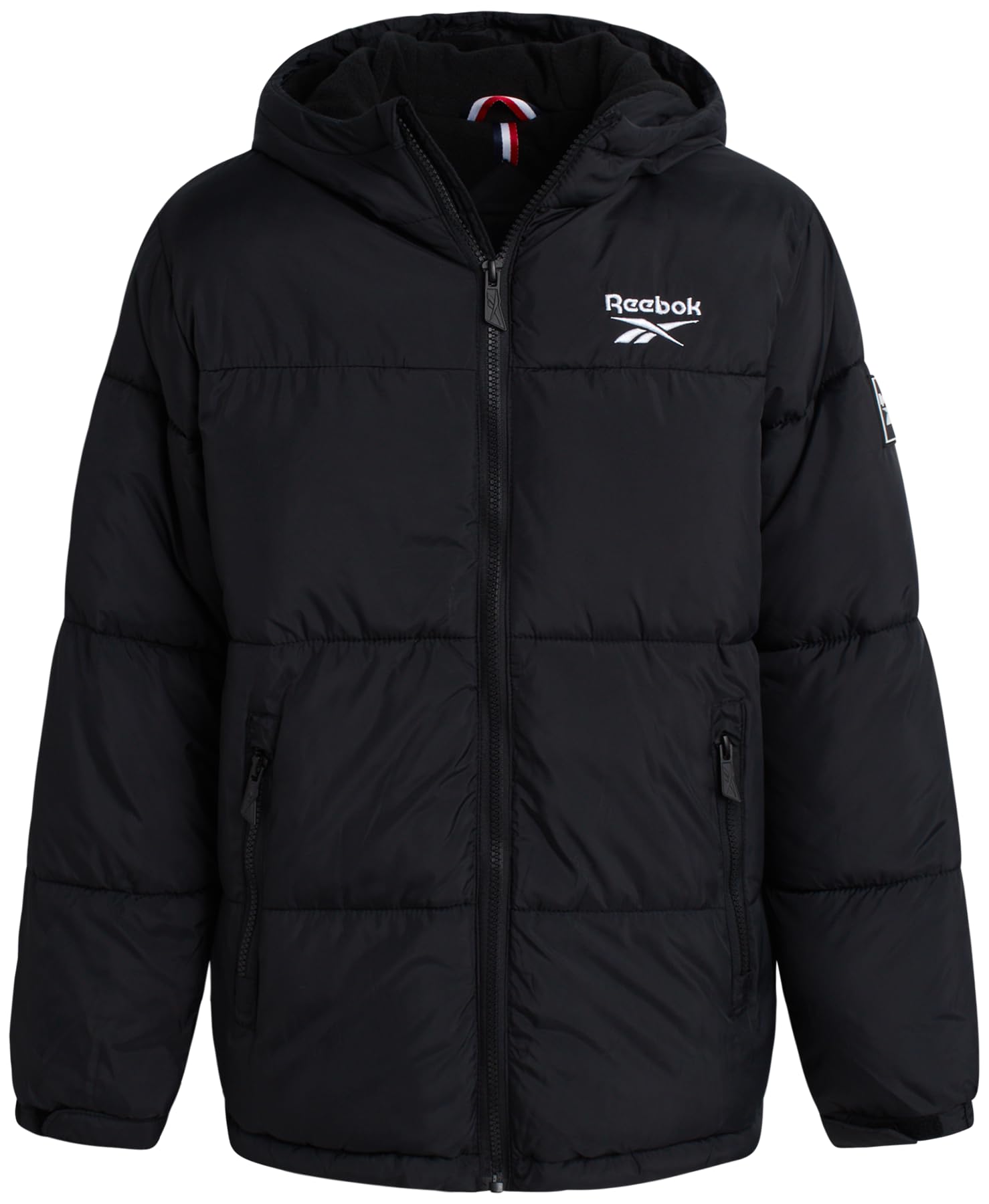 Boys Puffer Jacket - Heavyweight Water & Wind Resistant Quilted Boys Winter Coat - Fleece Insulated Kids Winter Jacket