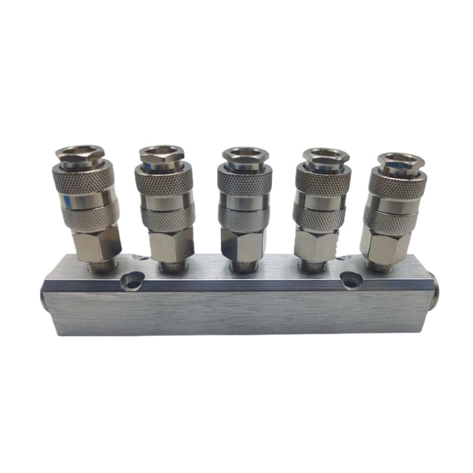 Distribuidor múltiple de acoplamientos for herramientas de bombas de gran caudal, compresor de aire y gas, racores neumáticos for conectores rápidos de 1/4".(SML-3 JP SM20)