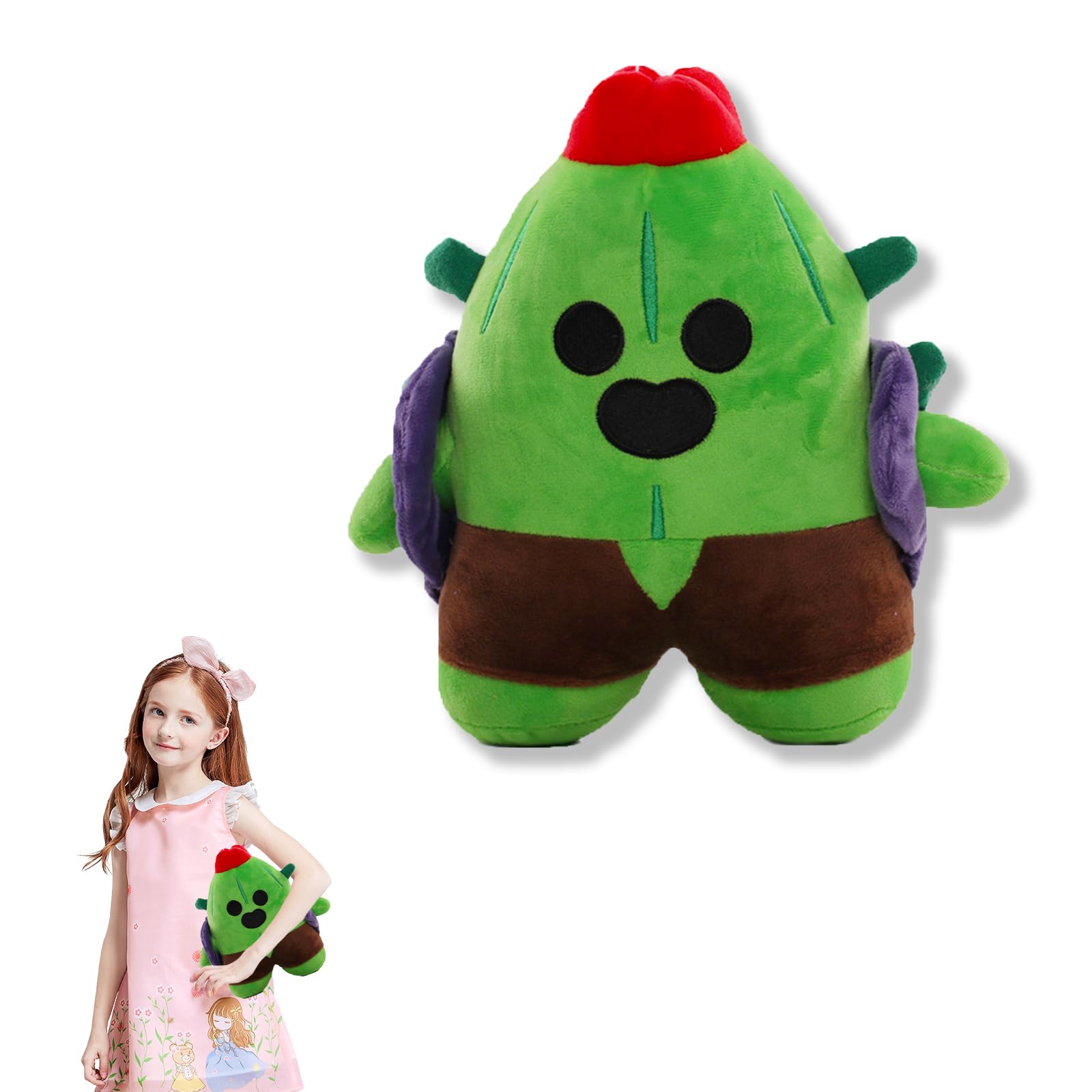 Brawl Star Blind Eye Plüsch-Maus – 24x11x30 Cm, Aus Kurzem Plüsch Mit PP-Baumwollfüllung, Kuscheliges Stofftier