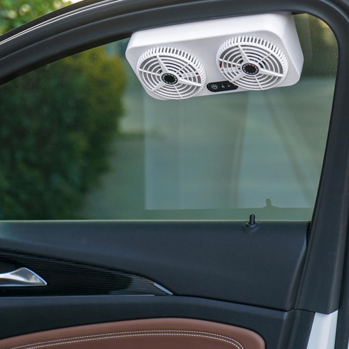 EXCEART Ventilador de Escape USB para Coche, Refrigeración y Ventilación