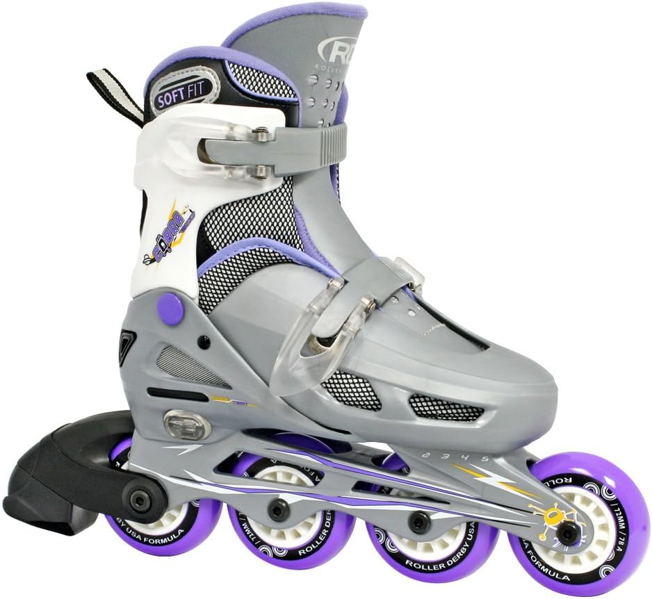 Roller Derby Cobra Girl's Adjustable Inline Skates