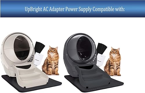 Miniatura 2 de UpBright Adaptador de 15 V CACC compatible con Whisker Litter Robot 3 2 Open Air Connect III LR3 LR3C LR3C-1000 LR3C-COREBD-BE LR3C-COREBD-GR Caja