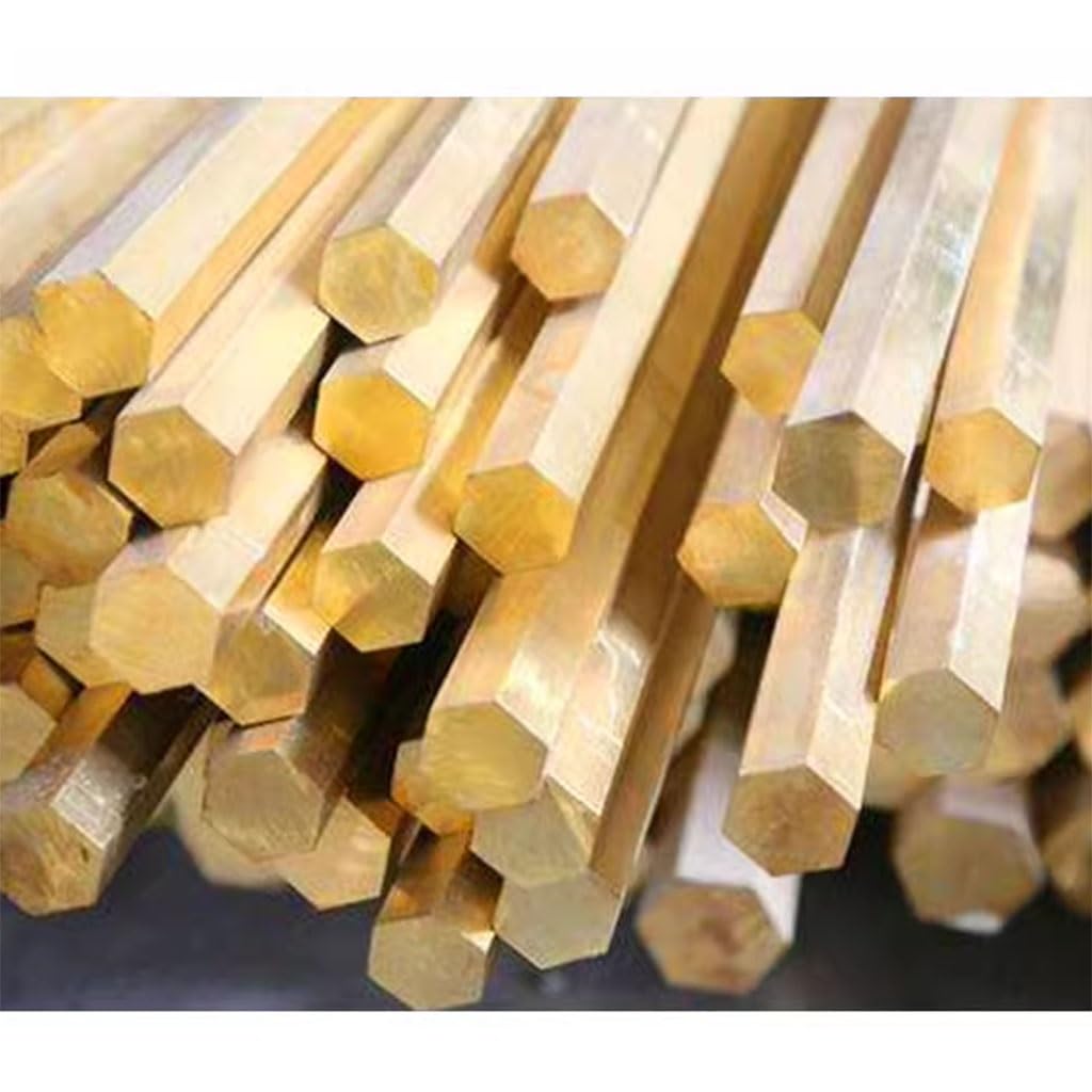 真鍮六角棒、2mm 2.5mm 3mm 3.5mm 4mm 5mm 6mm 8mm 六角棒 100mm/150mm/200mm、1個
