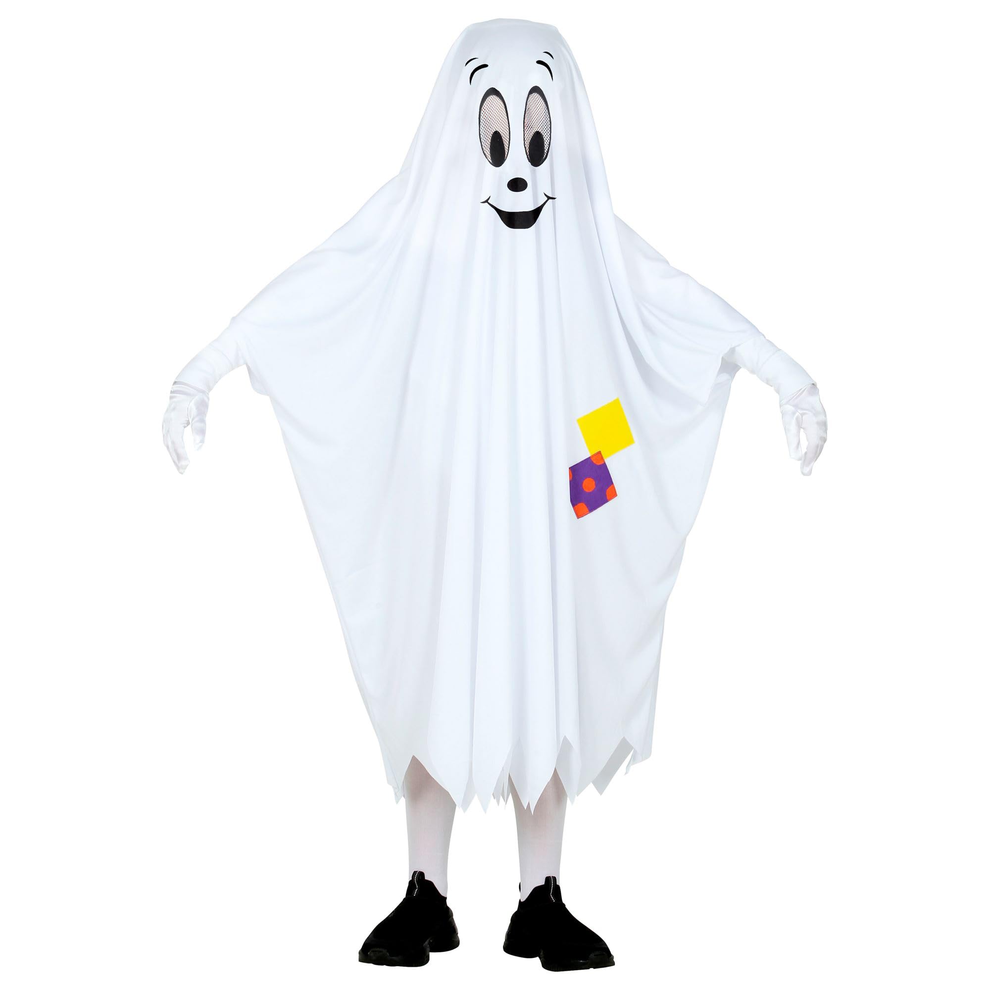 W WIDMANN MILANO Party Fashion - Ghost Costume for Children, Halloween, Carnival, Theme Parties