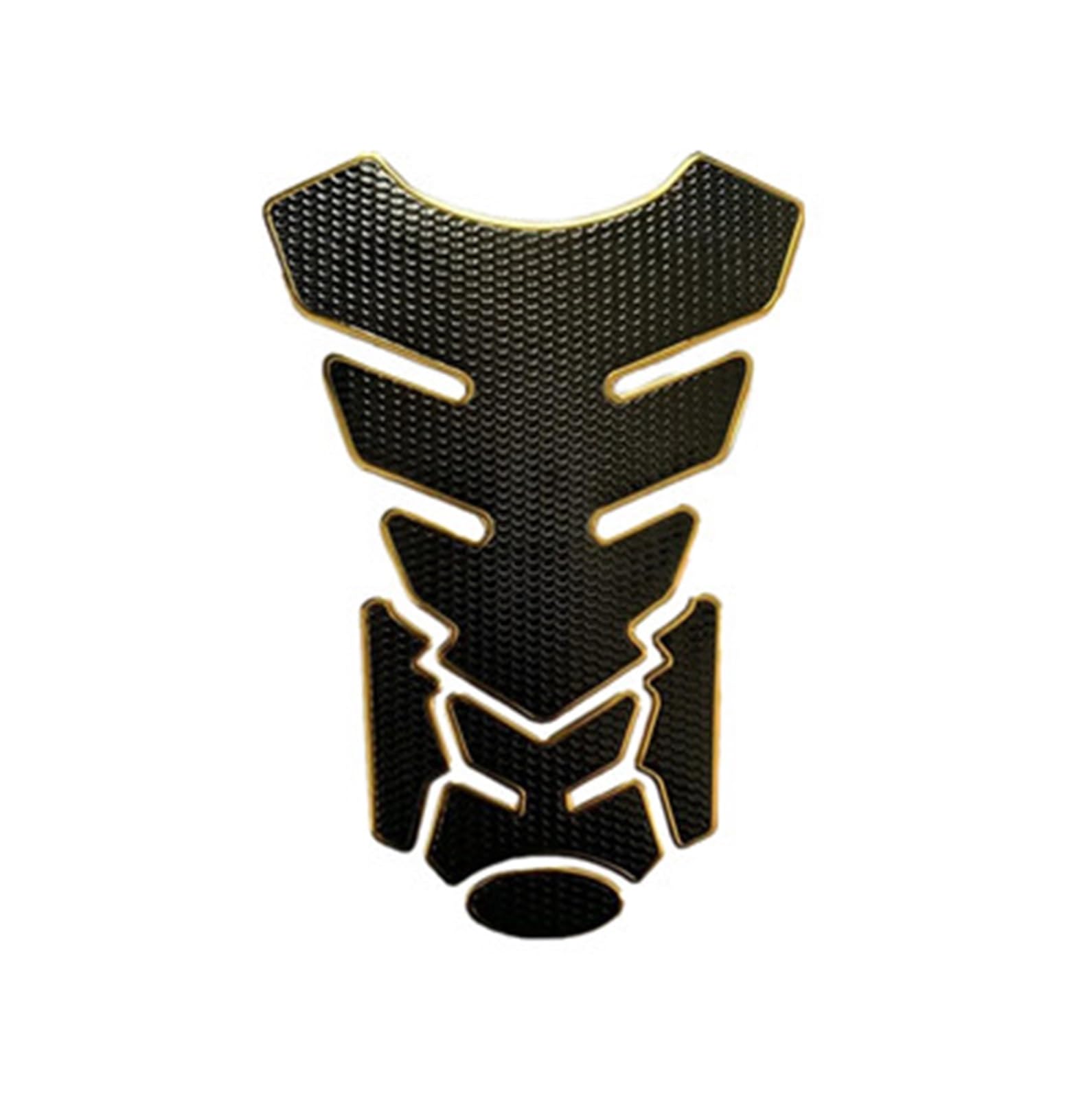 Motorcycle Fuel Gas Tank Pad Sticker Protector Decal for Z1000 ZX-6R ZX-636 ZX-9R ZX-10R ZX-12R(Gold)