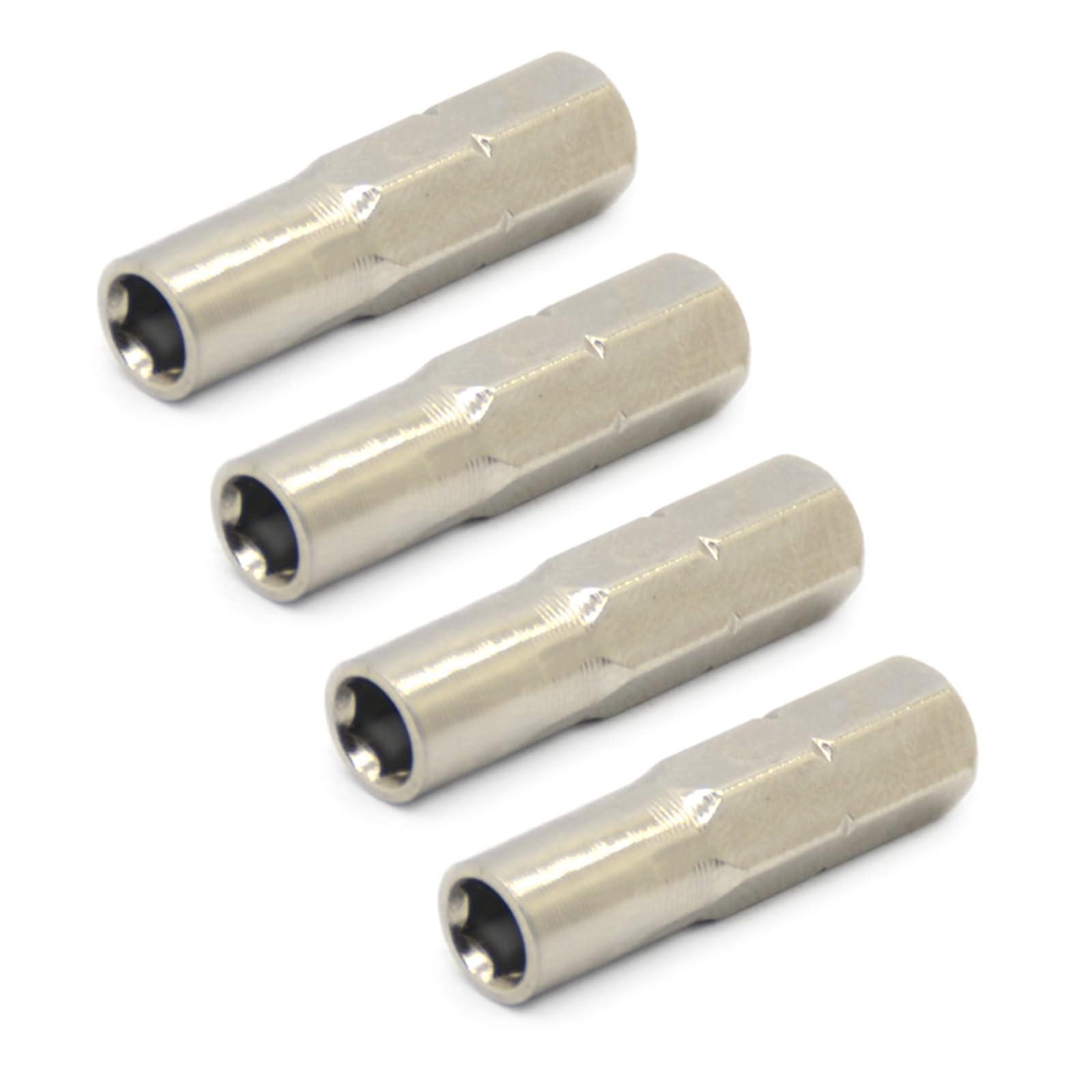 Buxuaaaa A Efficient 6.35Mm To 4Mm Dapter Converter Conversion Dapter Suitable For Tool Pplication Nd Equipment In Carbon Steel Socket Set