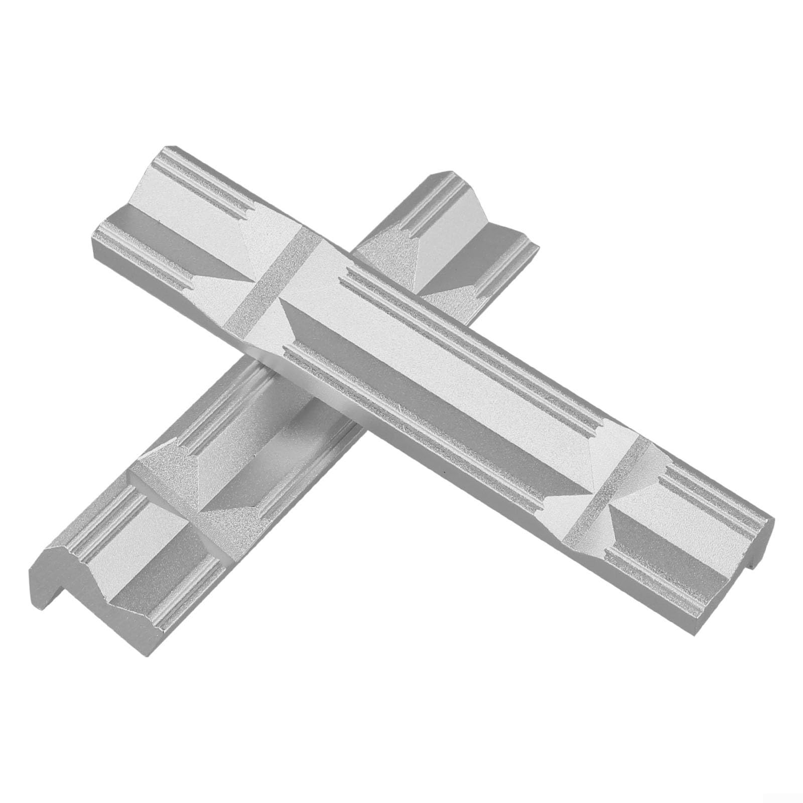 Aluminum Alloy V Type Jaw Fixture for CNC Milling with Strong Magnetic Base Expands Clamping Range for Cylindrical and Irregular Workpieces (6 inch)