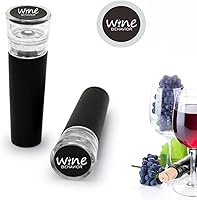 Vista 9 de Abrevino eléctrico, vertedor aireador de vino, removedor de corcho recargable para botellas de vino; aireador multiinteligente, decantador