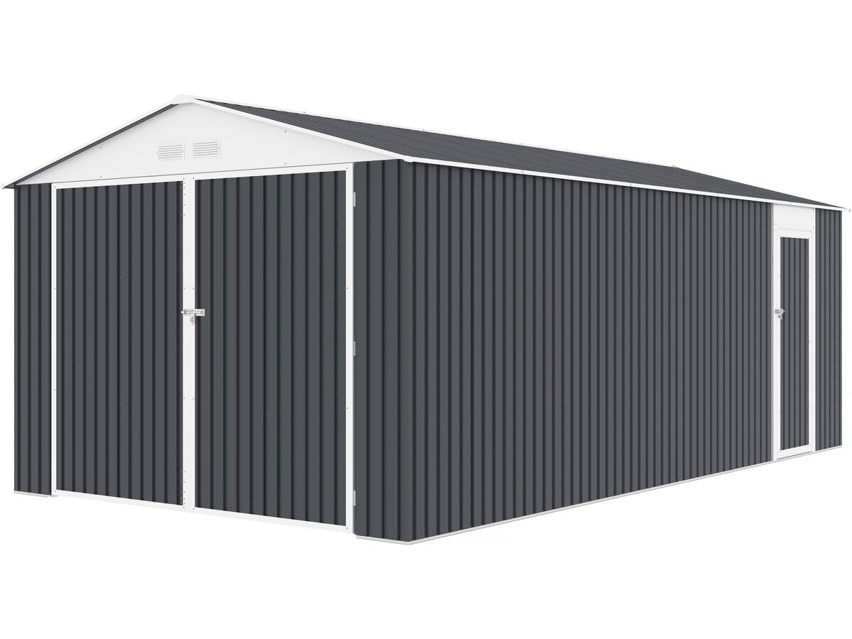 Habitat et Jardin Garage in Metallo Houston - 18,56 m² - Antracite