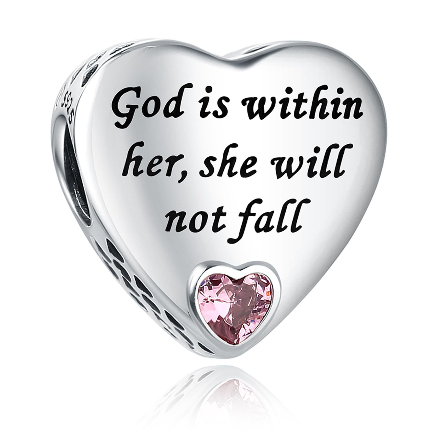 925 Sterling Silver Charms Fit Pandora Charms Bracelet I Love You to Infinity and Beyond Fit Wife Mother's Day Christmas Birthday Gift