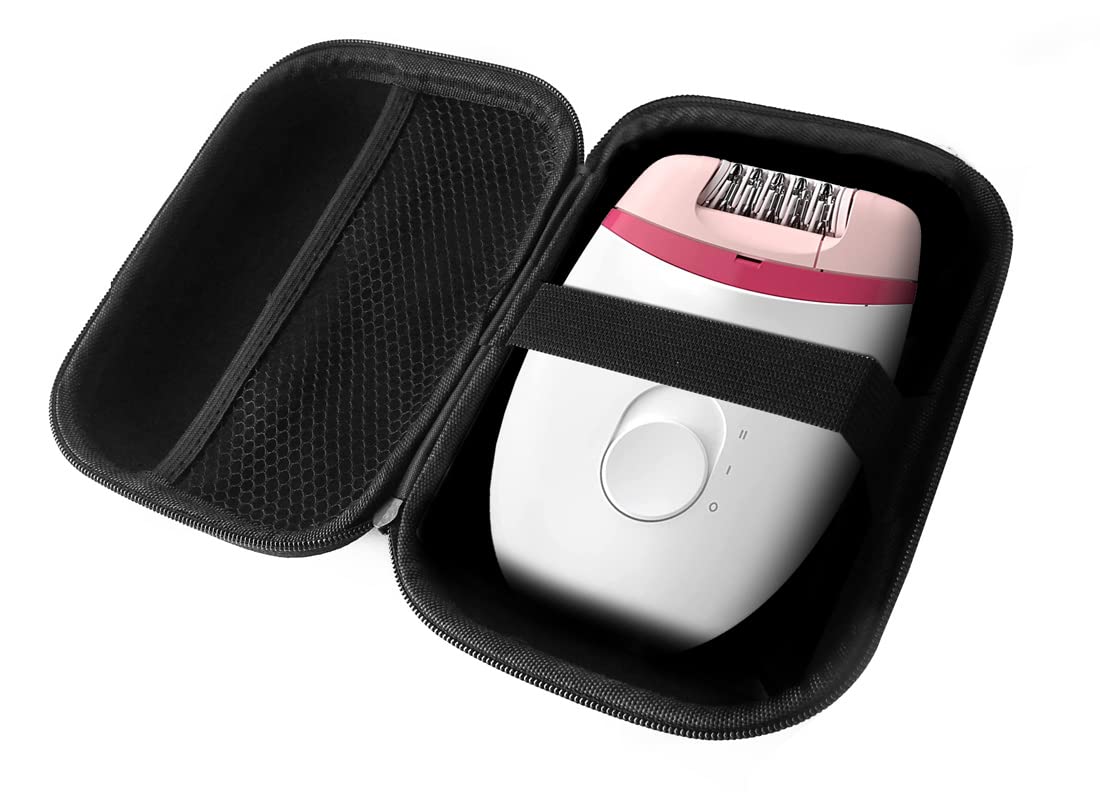 Hard Case Compatible for Philips Satinelle Essential Compact Hair Removal Epilator BRE235 04