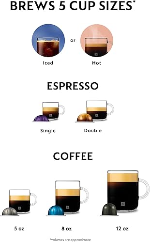 Miniatura 6 de Nespresso - Cafetera y espresso Vertuo Pop+ de edición limitada de De'Longhi, amarillo pastel